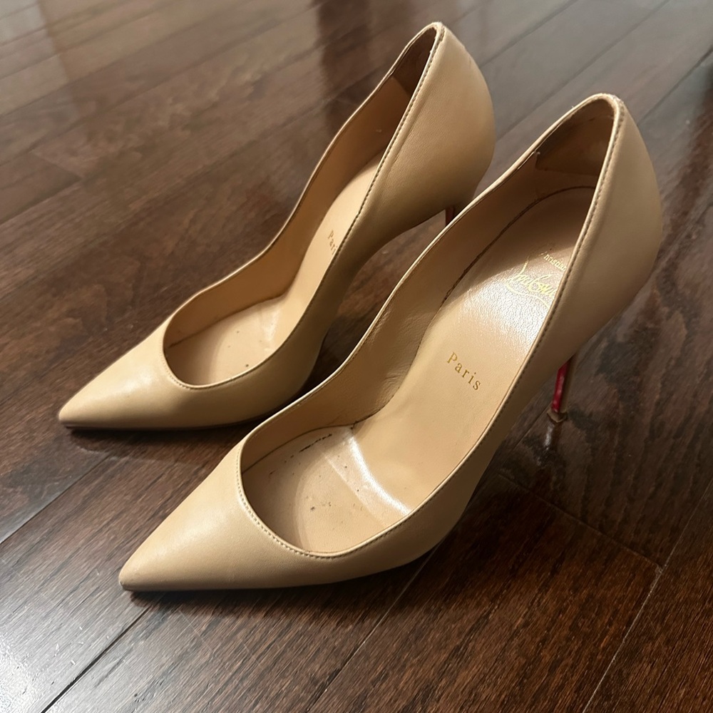 Christian Louboutin Nude Heels